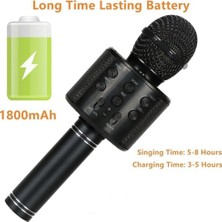 3C Store Ios Android Telefon Bilgisayar Karaoke Içın Hoparlörlü El Kablosuz Bluetooth Mikrofon Ktv Karaoke Mikrofon (Yurt Dışından)