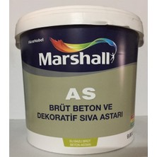 As Brüt Beton ve Dekoratif Sıva Astarı 15 kg