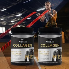 Wiselab Men Collagen 300GR TIP123 L-Carnitine L-Citrulline + Wiselab Men Collagen 300GR TIP123 L-Carnitine L-Citrulline
