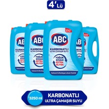 ABC Abc karbonatlı Ultra Çamaşır Suyu 3,25L 4'lü Paket