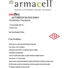 Ag Armacell Kanal Karavan Oto Isı Ses Yalıtım 9 mm Folyolu Kendinden Yapışkanlı 24 M2 Tam Sızdırmazlık Araç Kamp Kaplama Agmair Agm Yalıtım Havalandırma