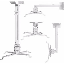 Codegen H18 18-32 cm Teleskopik Ayarlanabilir Tavana Duvara Monte Projeksiyon Askı Aparatı