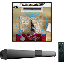 Taşınabilir Tv Soundbar Bluetooth Hoparlör Sistemi Subwoofer Hoparlör Aux Yeni