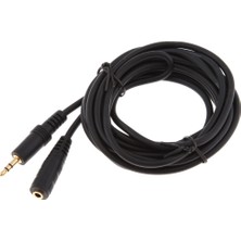 3.5mm Stereo Aux Jack Erkek Kadın, Yardımcı Uzatma Telefonları Için Ses Kablosu, 3 Metre