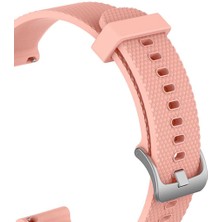 22MM Yumuşak Silikon Kauçuk Watch Band Su Geçirmez Spor Askısı Için Polar Haki