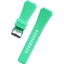 Sharplace Spor Silikon Bilezik Samsung Dişli S3 Frontier Nane Yeşil Için Silikon Bilezik Kayışı Watch Band