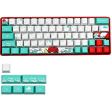 Mercan Deniz Ukiyo-E Kiraz Mx Klavye Korece Için Dy-Alt Pbt Keycaps Dıy