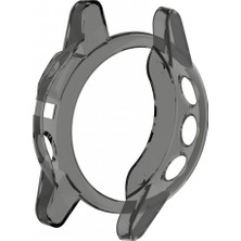 Akıllı Izle Ekran Durumda Kapak Silikon Koruyucu Garmin Fenix ​​5 S Siyah Için(Yurt Dışından)
