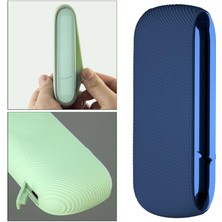 Dimi Silikon Kapak Iqos 3.0 Koyu Mavi Için Tam Koruyucu Kılıf Kılıfı 1(Yurt Dışından)