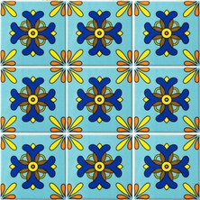 Can Seramik 10*10 cm Cç-93 Kütahya Porselen Karo ( 5'li 1 Paket )