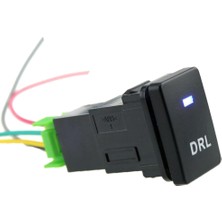 Homyl 4pole 12 V Push Button Anahtarı Drl Işık Desen Toyota Camry Rav4 4runner (Yurt Dışından)