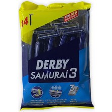 Derby Samurai 3 Bıçak 14 Adet(K)