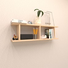 Rafkestir Grey Duvar Rafı Akçaağaç ( Mat )