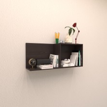 Rafkestir Hira Duvar Rafı Wenge ( Mat )