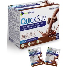 Quick Slim Çikolata (Double Chocolate) Aromalı, 23G X 30 Saşe