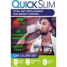 Quick Slim Çikolata (Double Chocolate) Aromalı, 23G X 30 Saşe