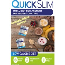 Quick Slim Muz (Banana Cookies) Aromalı, 23G X 30 Saşe