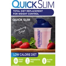 Quick Slim Çilek (Strawberry Cream) Aromalı, 23G X 30 Saşe