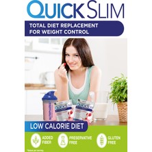 Quick Slim Çilek (Strawberry Cream) Aromalı, 23G X 30 Saşe