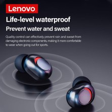 Lenovo PD1X Tws Bluetooth 5.0 Kulakiçi Kablosuz Telefon Kulaklığı Siyah (İthalatçı Garantilidir)