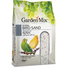 Garden Mix  Muhabbet Kuşu Bakım Seti Ballı Kuş Yemi 1 kg + Kuş Kondisyon Yemi + Kuş Kumu 3'lü