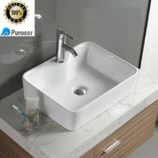 Puroser Finike Tezgah Üstü Çanak Lavabo