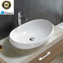 Puroser Kaş Tezgah Üstü Çanak Lavabo