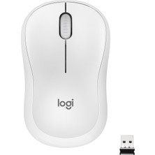 Logitech M220 Sessiz Kompakt Kablosuz Mouse - Beyaz