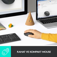 Logitech M590 Çok-Aygıtlı Sessiz Bluetooth Mouse - Siyah