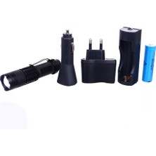 Watton Orjinal 800 Lümen T6 Şarjlı El Feneri Watton WT-086
