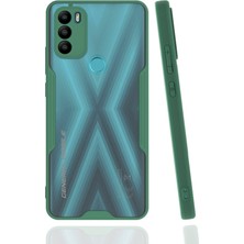 Zipax General Mobile Gm 21 Plus Kılıf Platin Silikon - Yeşil
