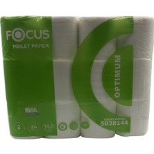 Focus Optimum Çift Katlı Tuvalet Kağıdı (6X24) 144 Rulo