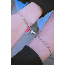 Mypatya Kalpli Mıknatıs Sevgili Bilekliği Arkadaşlık Bilekliği