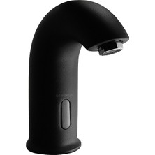 Şahiner Venüs Fotoselli Lavabo Batarya Çift Su Girişli Siyah