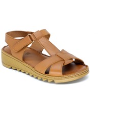 Trendyshose D22-003 Deri Anatomic Kadın Sandalet