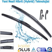 Kaliteplus Alfa Romeo 146 Hibrit Silecek Takımı (1996-2001) Model Uyumlu 550 MM/475 mm