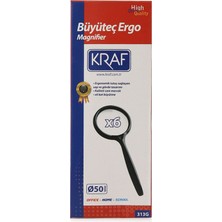 Kraf 313G Ergonomik 6x Büyüteç 50MM