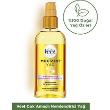 Veet Pure Cream 200 ml + Veet Mucizevi Yağ - Çok Amaçlı Nemlendirici 100 ml