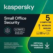 Kaspersky Small Office Security 1 Server 5 Pc 5 Mobil 1 Yıl 2022TR