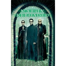 Aktüel The Matrix Reloaded (2003) 35 cm x 50 cm Afiş – Poster Mockıngpe