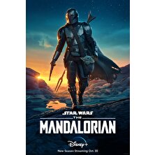 Aktüel The Mandalorian (Tv) 35 cm x 50 cm Afiş – Poster Samueljck