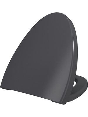Bocchı Etna Klozet Kapağı - Soft Cls - Mat Antrasit