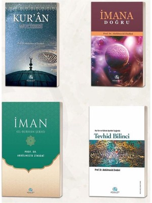 Asalet Yayınları Gönüllere Işık Tutan Iman Serisi (4 Kitap Takım) - Abdülmecid Zindani