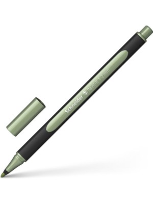 Schneider Paint-It 1-2mm Metalik Fineliner Keçe Uçlu Kalem Eski Yeşil