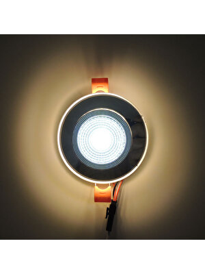 Sunlight Aynalı Cam Sıva Altı Spot Cob LED Armatür Gün Işığı Gün Işığı