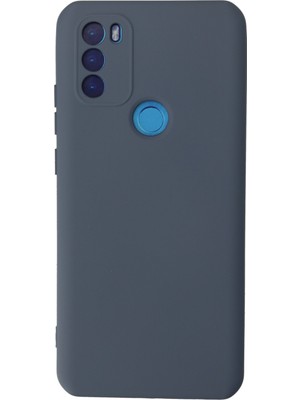 Kzy General Mobile GM21 Plus Kapak Kamera Korumalı Içi Kadife Lansman Silikon Kılıf - Petrol Mavisi