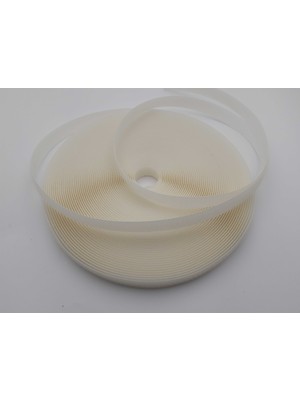 Be Beauty Beyaz Renginde 2,0 Cm Genişliğinde Karşılıklı Cırt Cırt Bant (1 Mt.Si)