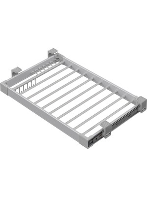 Tavana Bağlı Fr.tls.raylı Alüm.pant.krav.kem. 50 cm Gri