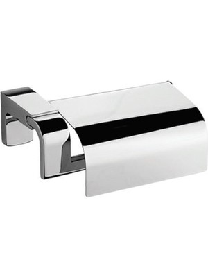 Fndhome Lux Krom Kapaklı Tuvalet Kağıtlığı