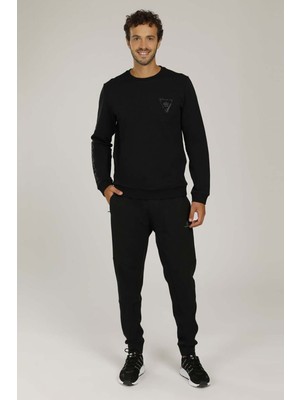 Lumberjack CT107 Basic Jogger Erkek Eşofman Alti - Siyah